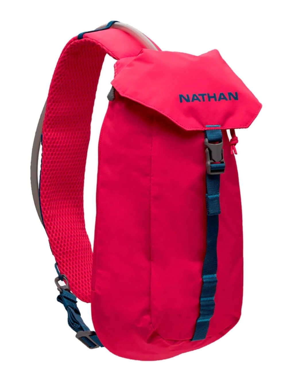 NATHAN SPORTS Limitless 6L Flask Hose Raspberry/Sailor Blue Run Sling Bag